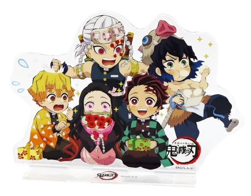 Assembly acrylic stand Demon Slayer Kimetsu no Yaiba x ufotable Cafe x Machi Asobi CAFE White Day Event 2022 Limited to order