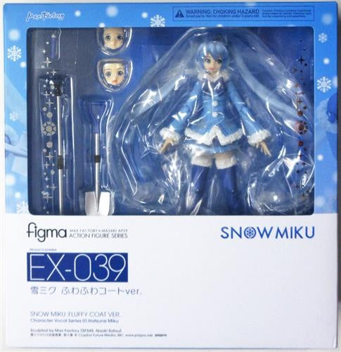 Max Factory figma EX-039 Snow Miku Fluffy Coat ver. Figure Max Factory Japan Expo 2017