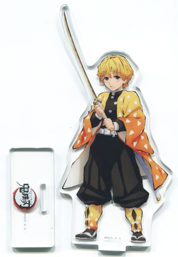 ufotable accessory character Zenitsu Agatsuma acrylic stand Demon Slayer Kimetsu no Yaiba AnimeJapan 2019 goods