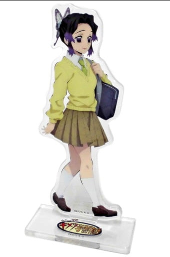 Accessory Character Shinobu Kochou Demon Slayer Kimetsu no Yaiba Middle and high school consistent Kimetsu Gakuen Monogatari x ufotable cafe random acrylic stand