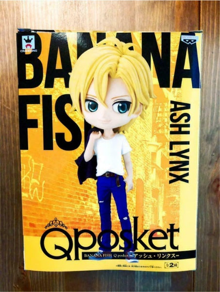 Qposket BANANA FISH Ash Lynx Figure Normal color Banpresto Japan