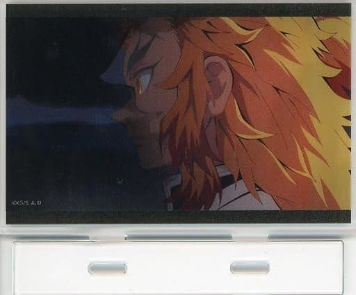 Kyoujurou Rengoku Profile Up TV Anime Demon Slayer Kimetsu no Yaiba Infinite Train Edition x ufotable Cafe x Machi Asobi CAFE Flame Pillar Lenticular Random Acrylic Stand