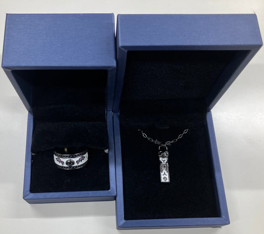 hololive hololive birthday commemorative ring necklace set red Uruha Rushia