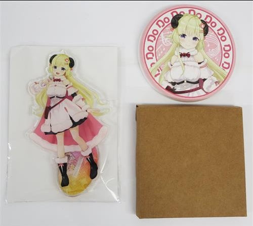 hololive hololive Tsunomaki Watame 3D commemorative acrylic stand coaster set Tsunomaki Watame