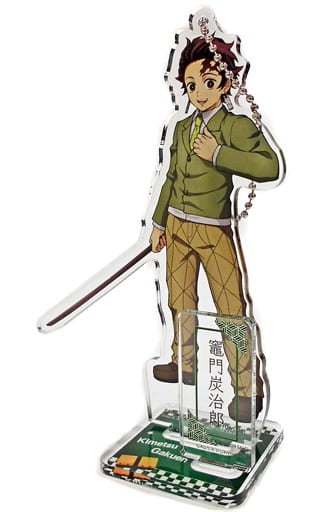 Aniplex individual item Tanjirou Kamado Kimetsu Gakuen acrylic stand PS4/PS5 software Demon Slayer Kimetsu no Yaiba Hinokami Kepputan ANIPLEX purchase privilege