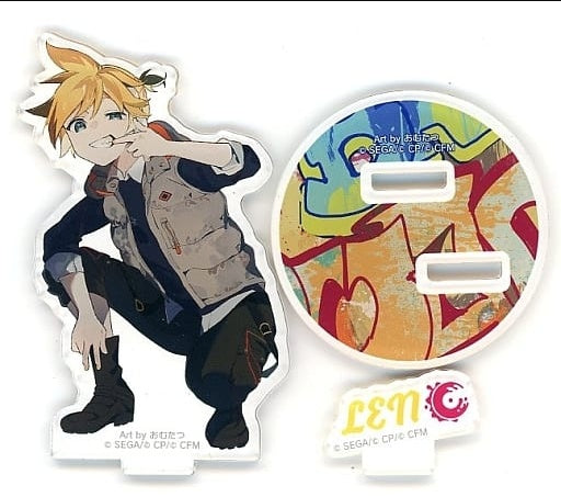 Accessories Len Kagamine Acrylic Stand Project SEKAI Colorful Stage feat. Miku Hatsune Connect Live Vivid BAD SQUAD 1st -CRASH-