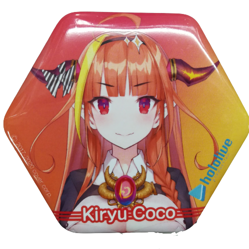 hololive  holoAtre 2020 Limited Can Badge Kiryu Coco