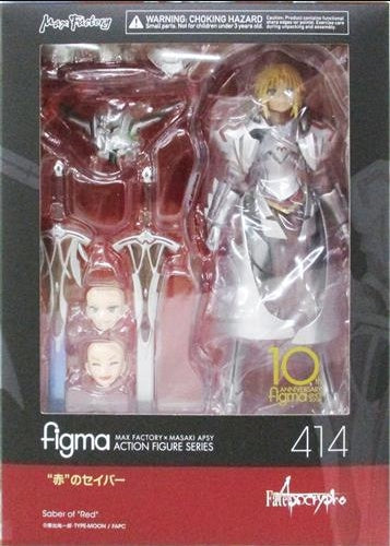 Max Factory figma 414 Fate/Apocrypha Red Saber Figure Max Factory