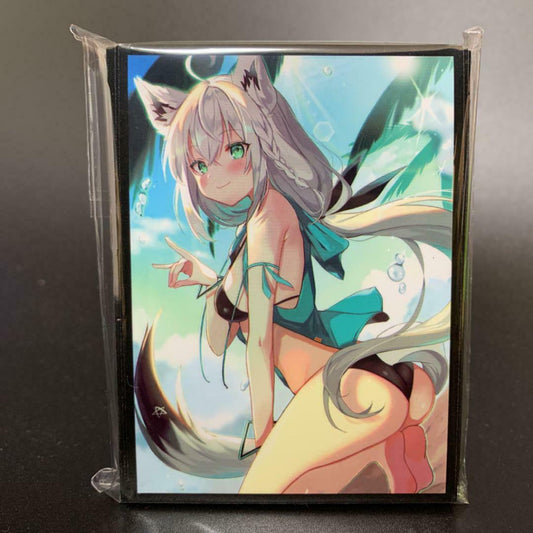 Shirakami Fubuki Swimsuit Sleeve 60sheets 67mm x 92mm Hololive Comiket