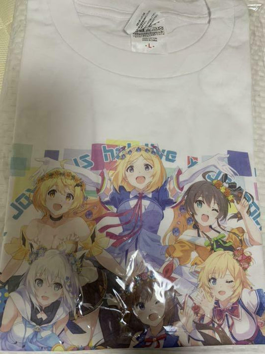 Hololive x Joypolis collaboration T-shirt L size (US M size)