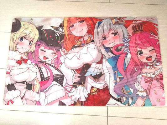 Hololive 4th generation playmat rubber mat 350mm x 600mm Kiryu Coco Amane kanata