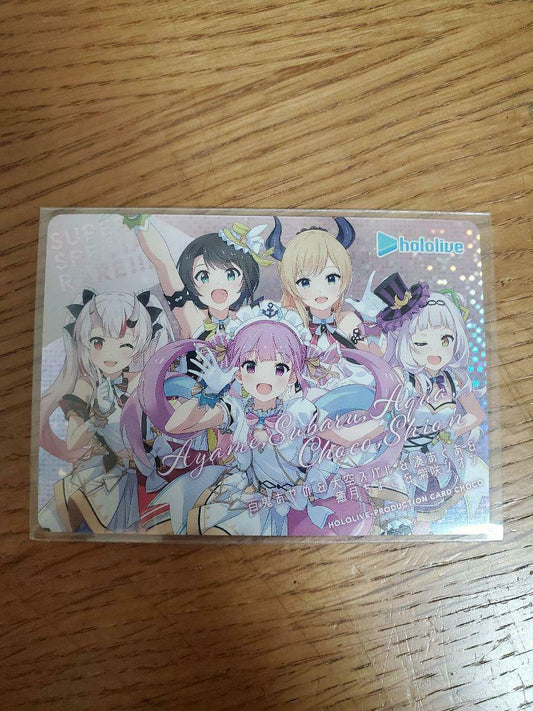 Hololive chocolate with a bonus 2nd gen member