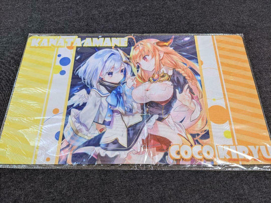 Playmat Hololive Amane Kanata Kiryu Coco 500mm x 300mm sanpan vtuber