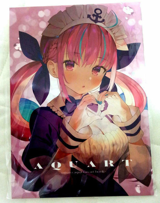 Macaron Taitei AQUART Minato Aqua Hololive Doujinshi Art book Gaou