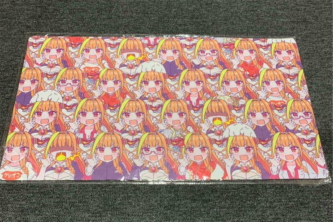 Hololive Kiryu Coco Playmat 300mm × 600㎜ Vtuber Shirotumekusa