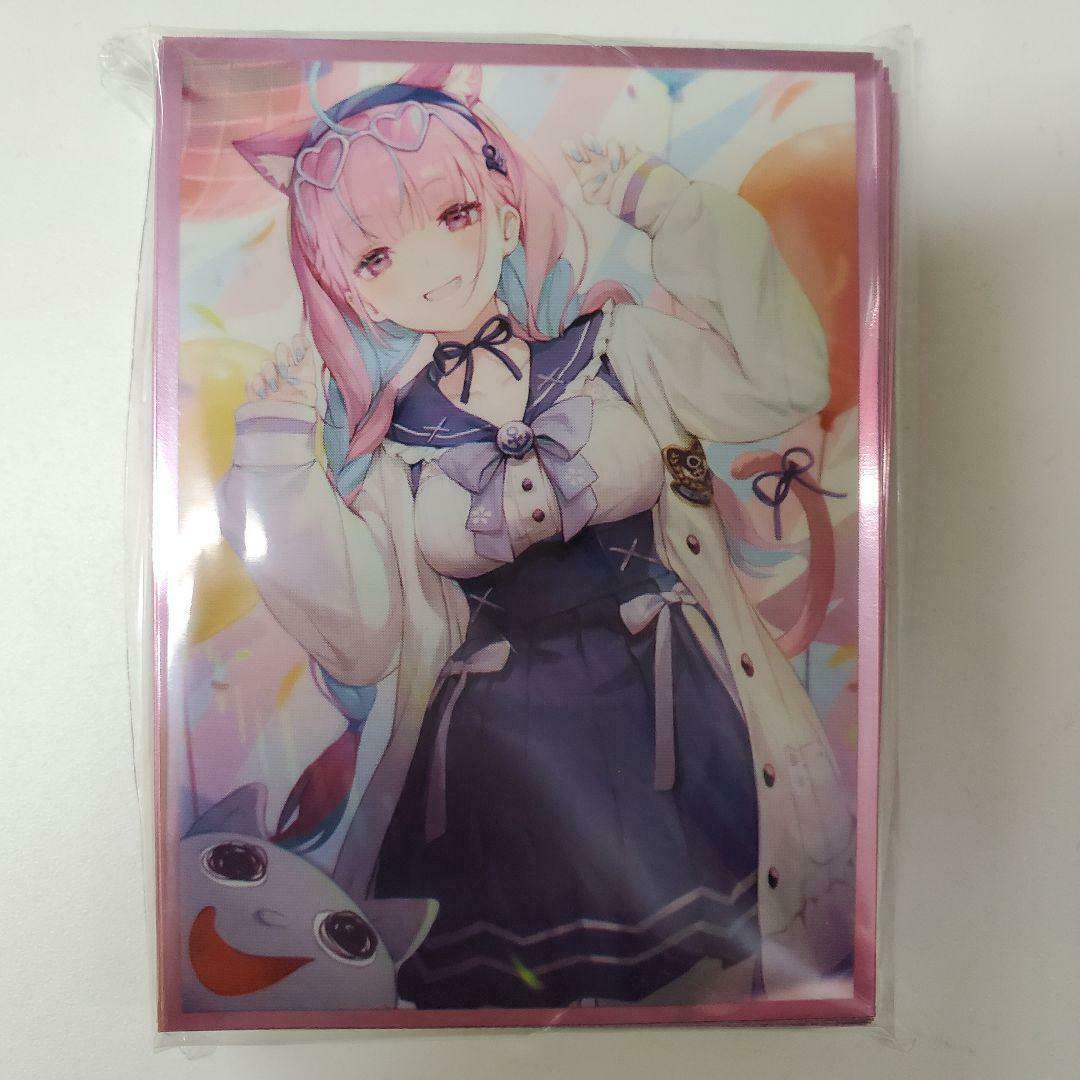 Hololive Minato Aqua Sleeve 62mm x 92mm 60 sheets Trading card game vtuber