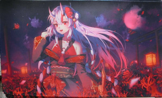 Hololive rubber mat play mat 600mm x 350mm Nakiri Ayame