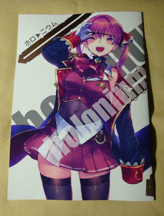 Doujinshi Holonium SEA SIDE Akasa Ai hololive Houshou Marine holonium Art Book