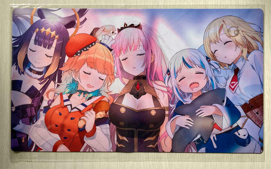 Playmat Hololive EN Gawr Gura Kiara Ninomae inanis Watson Amelia calliope