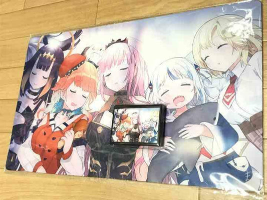 Hololive EN Chaos Goddess Sleeve Playmat amelia kiara gura inanis calliope