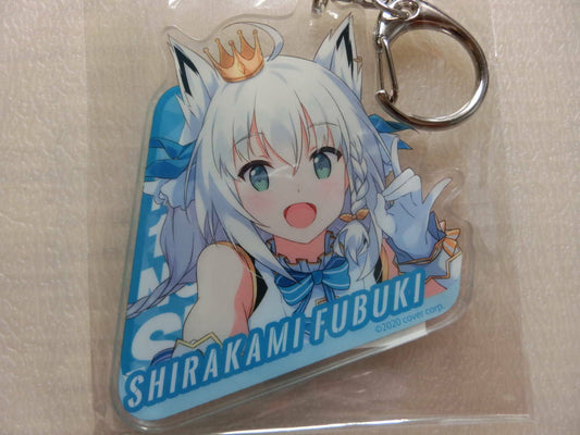 Hololive Shirakami Fubuki Nonstop Story Acrylic Keychain Vtuber