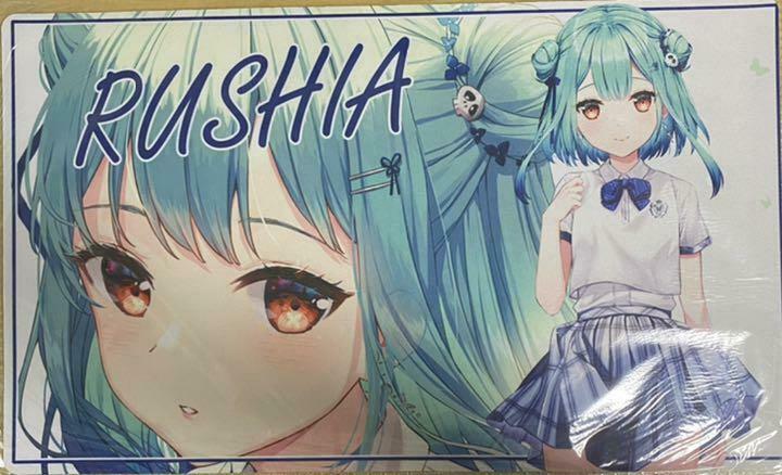 hololive Uruha Rushia Playmat 300mm x 500mm Chaos Goddess rubber mat mousepad