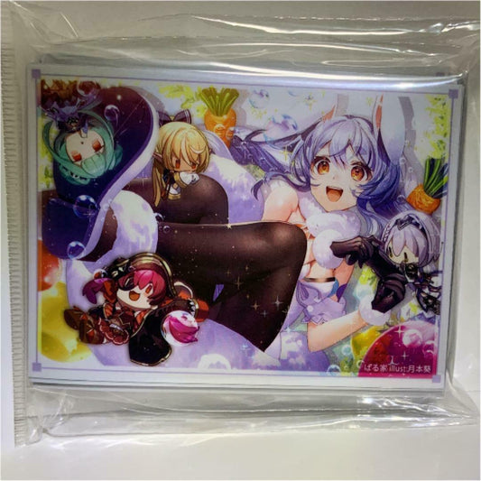 Trading Card sleeve 67mm x 92mm Hololive vtuber Usada Pekora Marine Rushia noel