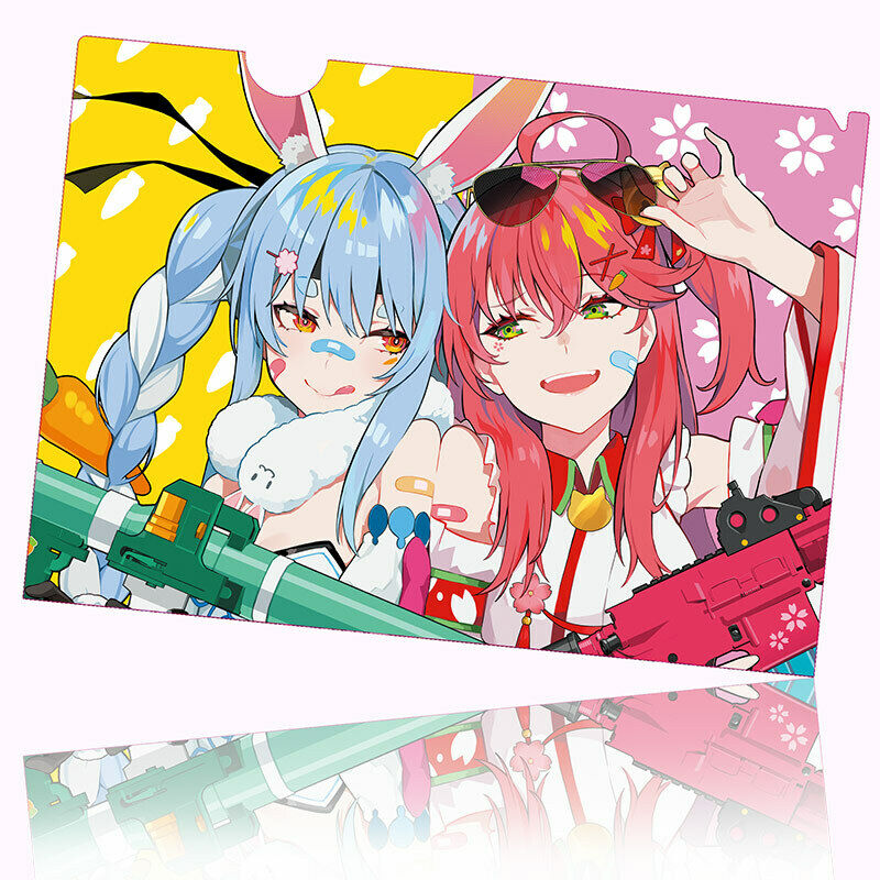 Pekomiko Great War !! Daisensou CD Clear File hololive Usada Pekora Sakuramiko