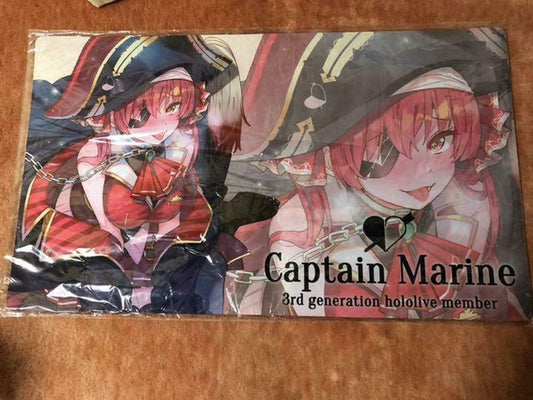 Comiket 98 Hololive Houshou Marine Playmat 350mm x 600mm rubber vtuber