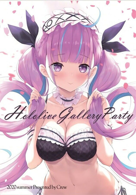 Hololive Gallery Party Art Book hololive Minato Aqua Usada Pekora Uruha Ruishia