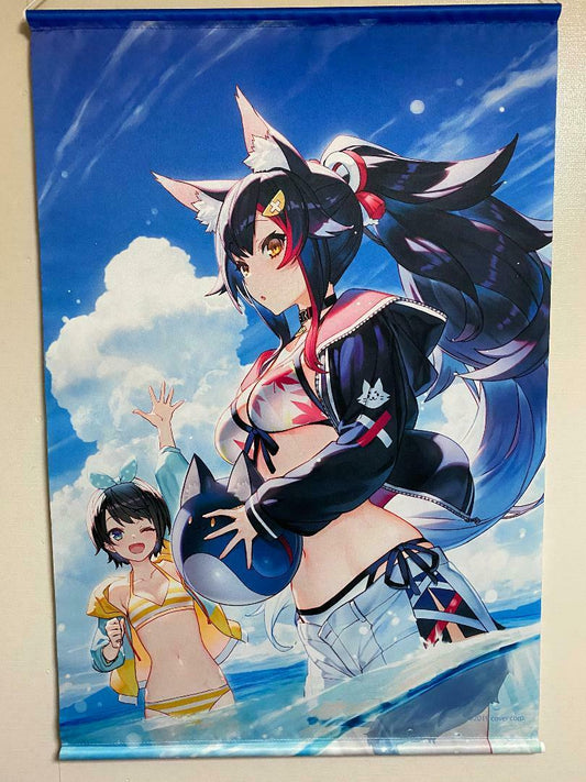 Hololive C96 2019 Summer Tapestry C Ookami Mio Oozora Subaru Comiket