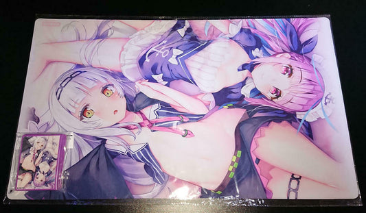 hololive Minato Aqua Murasaki Shion Sleeve Playmat Set 350mm x 600mm