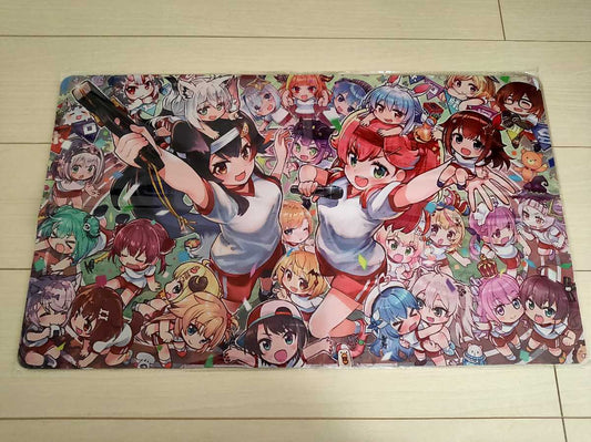 hololive All-Member Sports day Playmat Rubber Mat Mouse Pad 350mm x 600mm