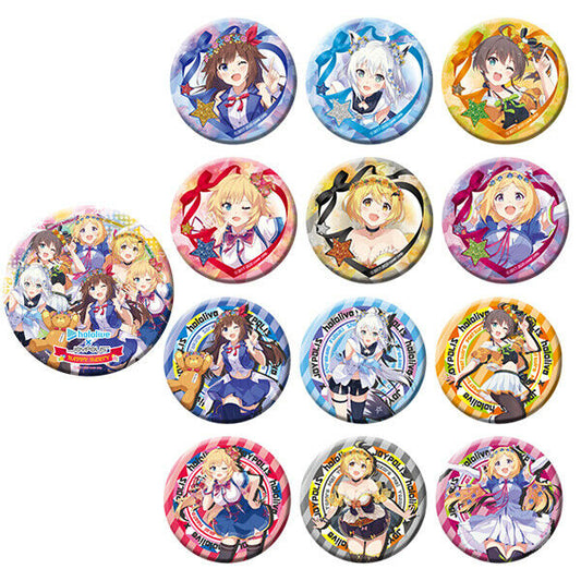 Hololive Joypolis Limited Can badge Set Akai haato Shirakami Fubuki Tokino Sora