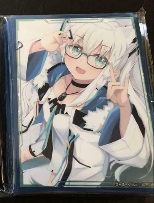 TCG Sleeve Hololive Shirakami Fubuki Glasses Piraruku VTuber