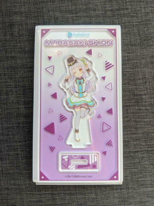 Hololive xFamilyMart holomart Limited Acrylic Stand Murasaki Shion Vtuber