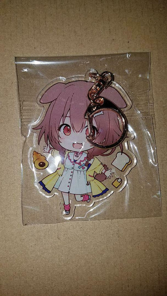 hololive Inugami Korone c97 limited acrylic key chain RUINON Fukahire Comiket