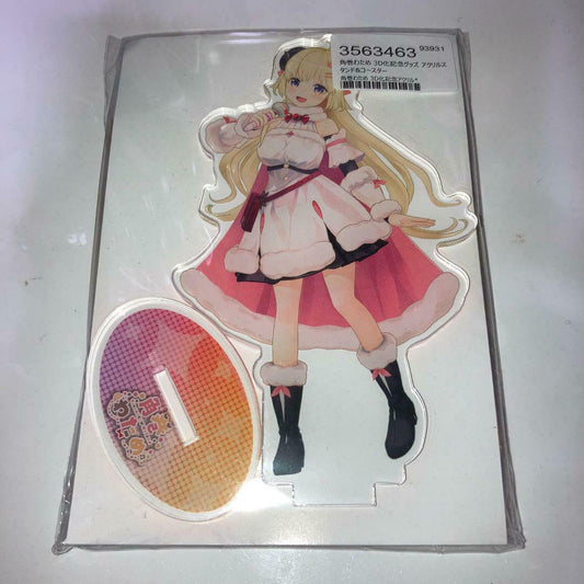 hololive Tsunomaki Watame 3D commemorative goods Acrylic Stand Coaster Set