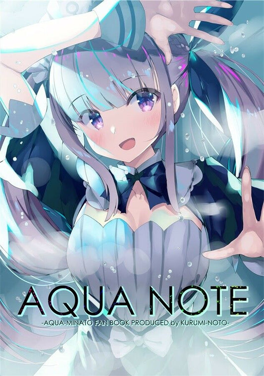 AQUA NOTE hololive Minato Aqua Art Book Kansen Shoujo Noto Kurumi