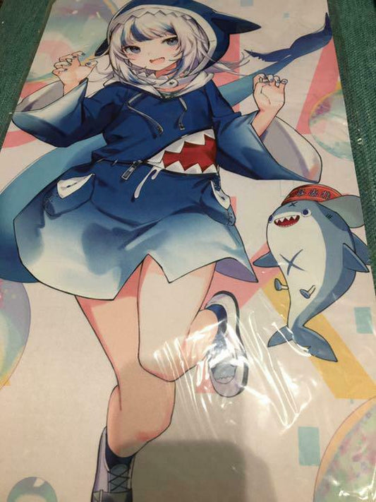 TCG Playmat Hololive EN Gawr Gura cake rabbits VTuber trading card game