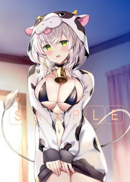 hololive Shirogane Noel Cow Tapestry 600mm x 840mm