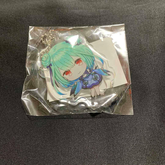 Bandai GASHAPON ONLINE x Hololive Limited Uruha Rushia Acrylic Swing Keychain