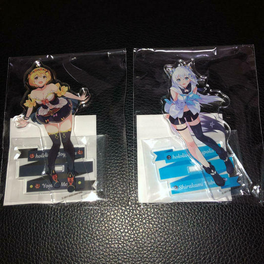 Hololive x Joypolis Limited Acrylic Stand Shirakami Fubuki Yozora Mel