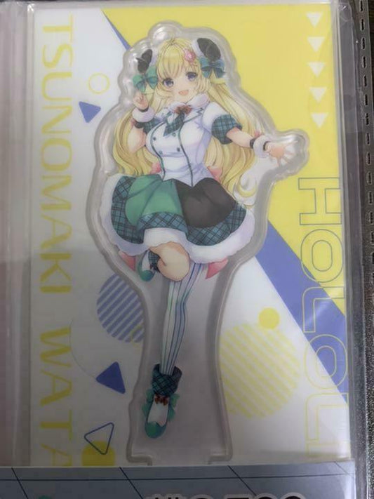 hololive x Family Mart holomart Limited Tsunomaki Watame Acrylic Stand