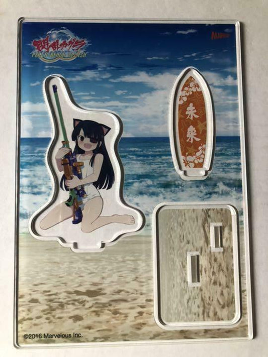 Senran Kagura PEACH BEACH SPLASH Trading Acrylic Stand Mirai