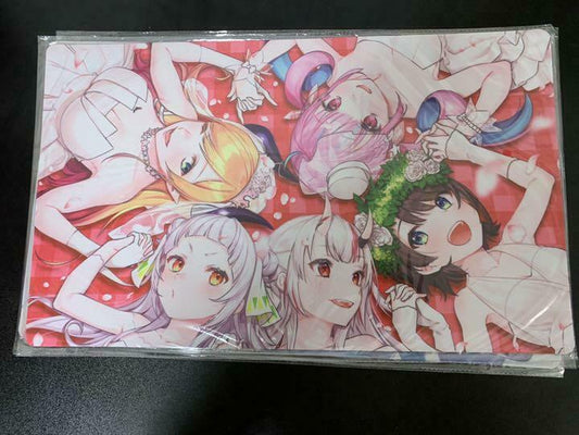 Hololive 2nd gen Playmat size 300mm x 500mm Midnight Blue aqua sion subaru ayame