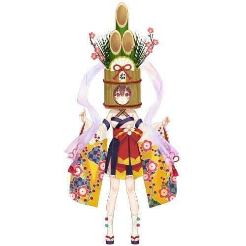 Hololive Inugami Korone New Year Costume Acrylic Stand Atre Akihabara limited