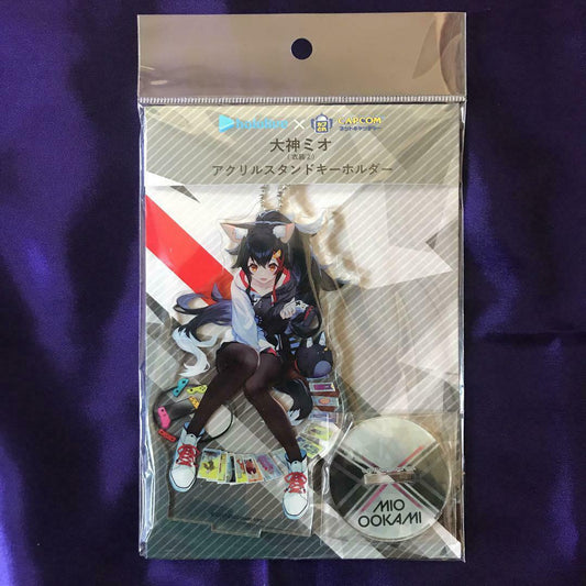 Okami Mio Acrylic Stand Captore limited Capcom Hololive