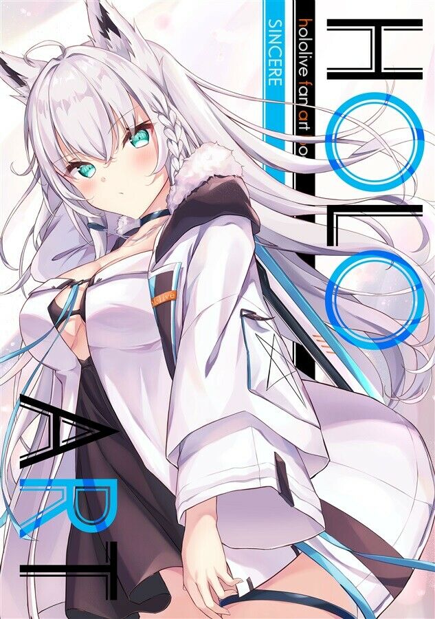 SINCERE HOLO ART hololive Art Book holoket 2nd fubuki rusiha haato kanata