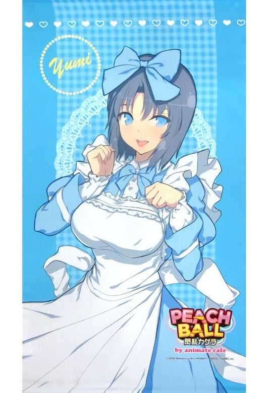 Yumi Tapestry PEACH BALL Senran Kagura SWEETS PARADISE produce by animate cafe